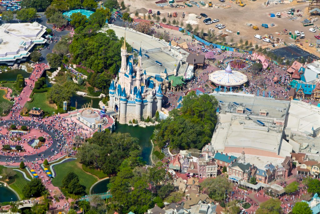Walt Disney World Resort Aerial view